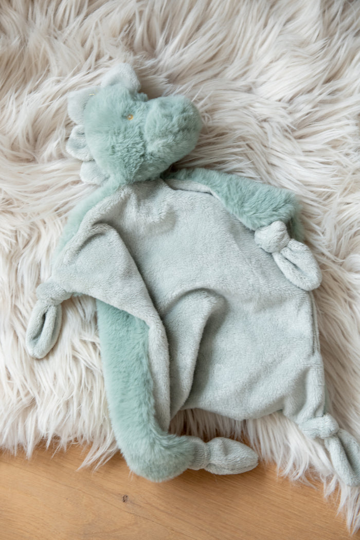 J-Line Doudou Dinosaurus Pluche Groen  - Set van 1