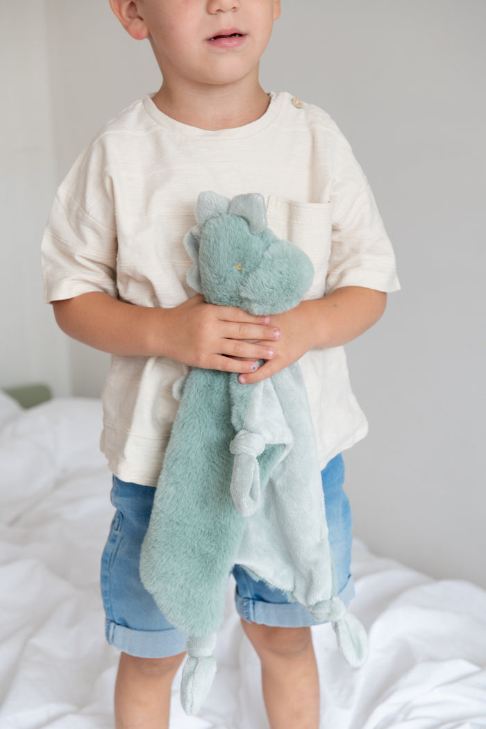 J-Line Doudou Dinosaurus Pluche Groen  - Set van 1