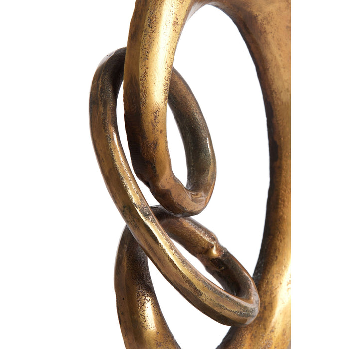 Light & Living Ornament Eddy - Antiek Brons - 20x20x34cm