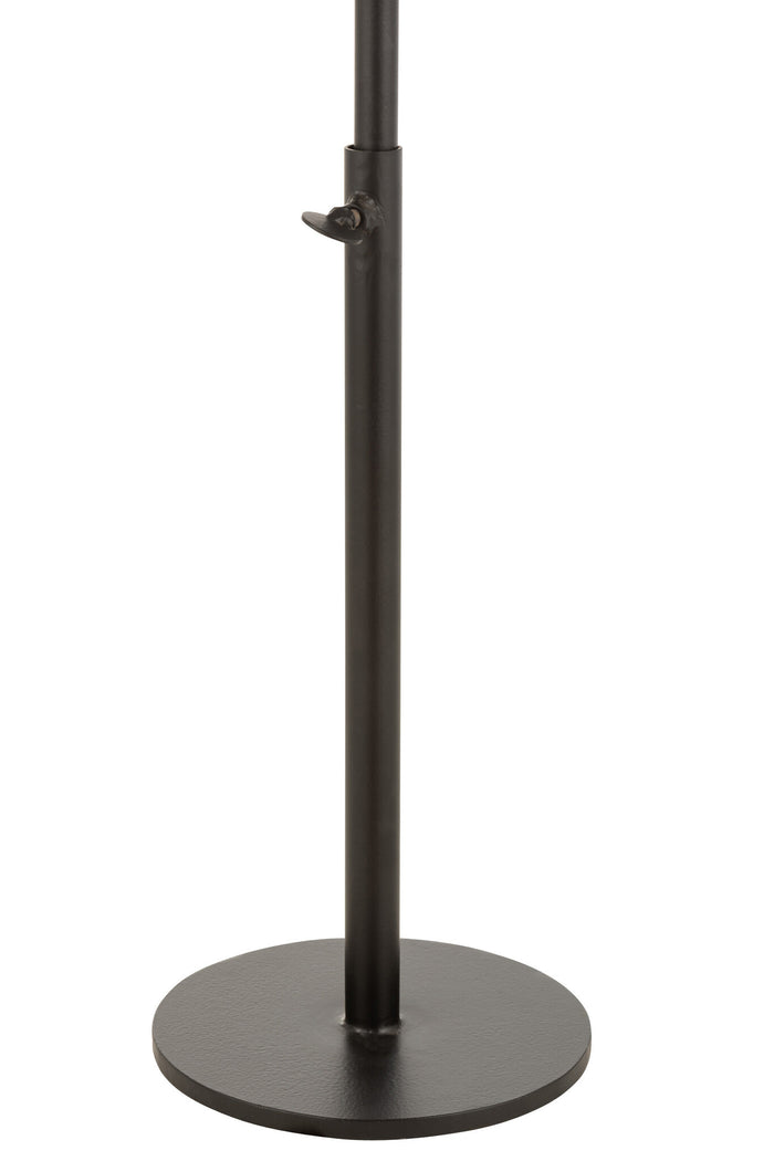 Duverger® Marble - Bijzettafel - rond 28cm - marmer - wit - unieke sch