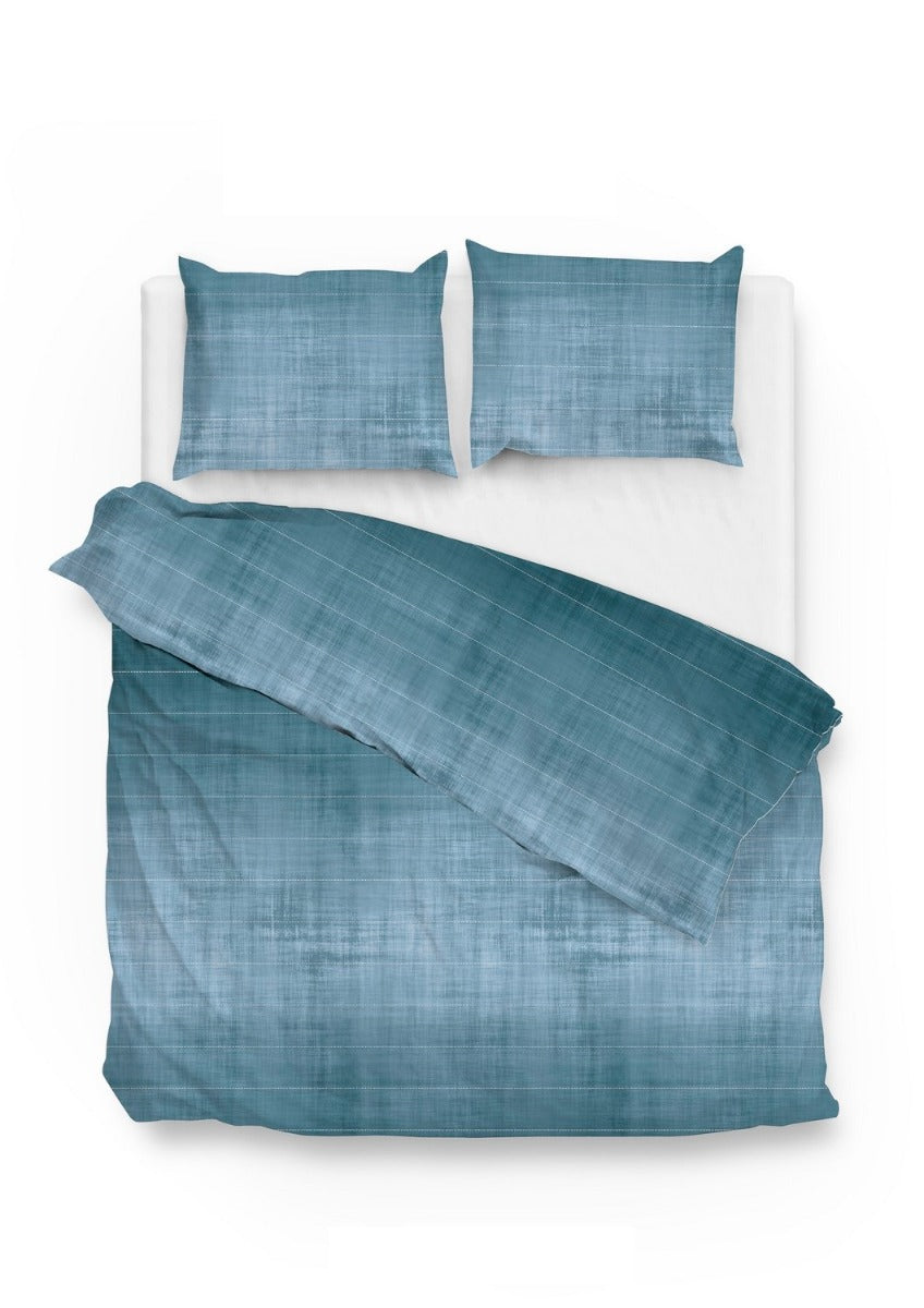 Zo Home Dekbedovertrek Katoen Rooney - blauw 140x200|220
