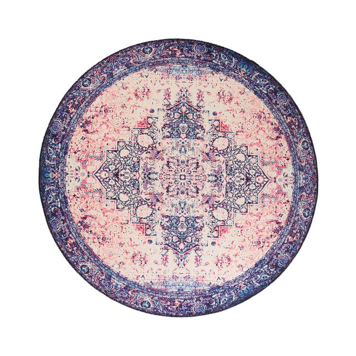 Heritaged Rond vintage vloerkleed - Fade No.2 multi - 152 cm