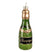 Clayre & Eef Kersthanger Fles 12 cm Groen Glas Kerstboomversiering