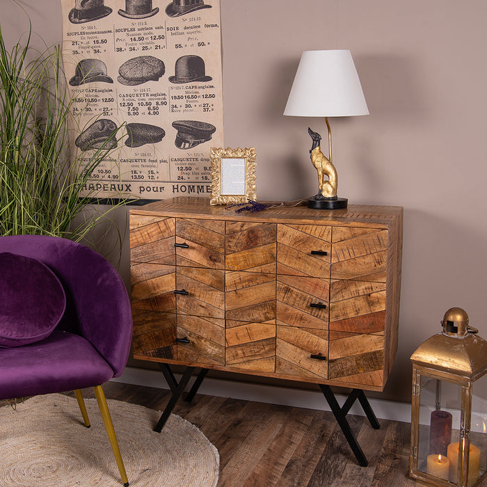 Clayre & Eef Fotolijst  10x15 cm Goudkleurig Kunststof Rechthoek