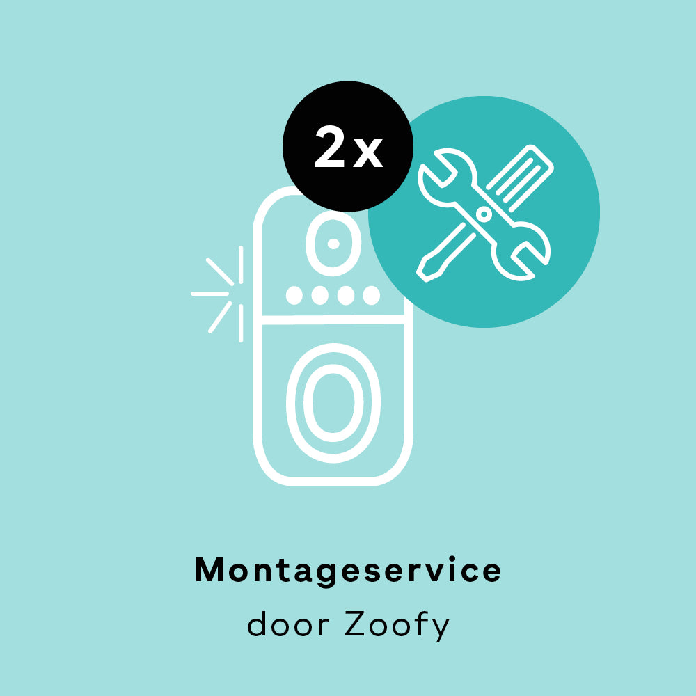 2x Installatie rookmelder - Door Zoofy in samenwerking met fonQ - 4,5|