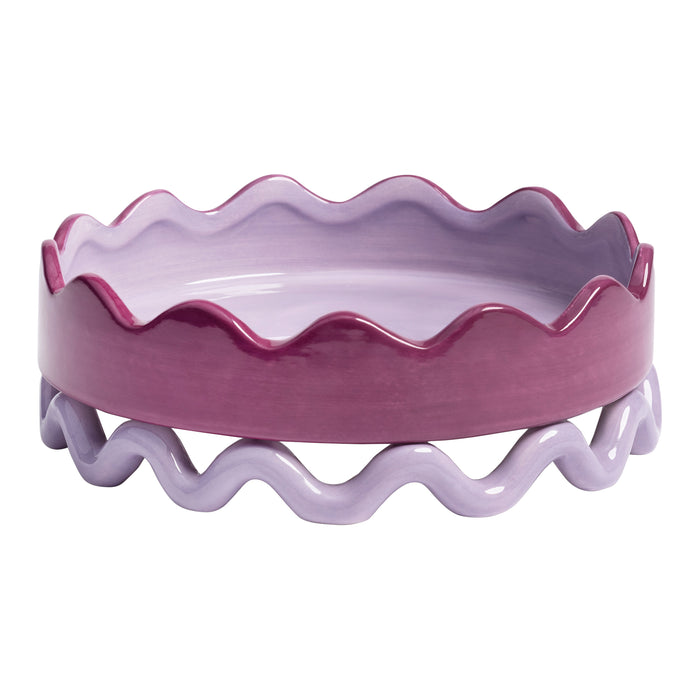 &k amsterdam Sway Schaal Ø 18 cm - Paars