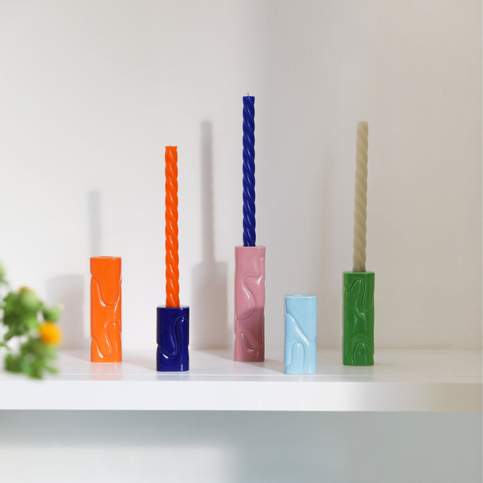 &k amsterdam Puffy Kandelaar - Roze