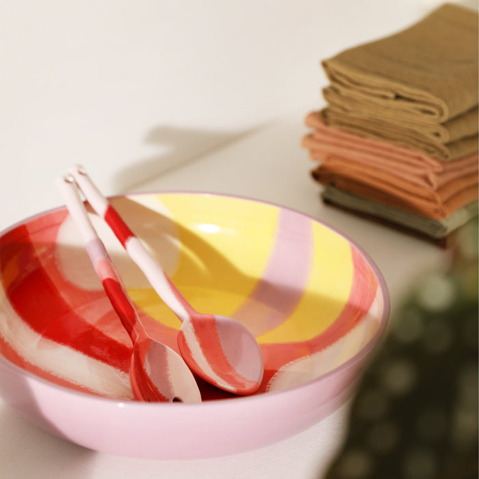 &k amsterdam Wasco Schaal Ø 30,5 cm - Roze