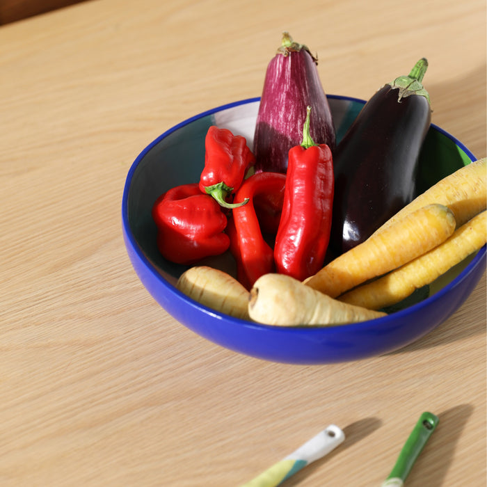 &k amsterdam Wasco Schaal Ø 30,5 cm - Blauw