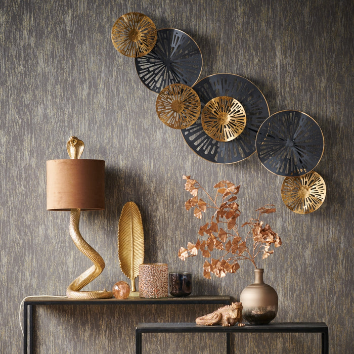 Light & Living - Ornament LEAF - 14x8x56cm - Goud