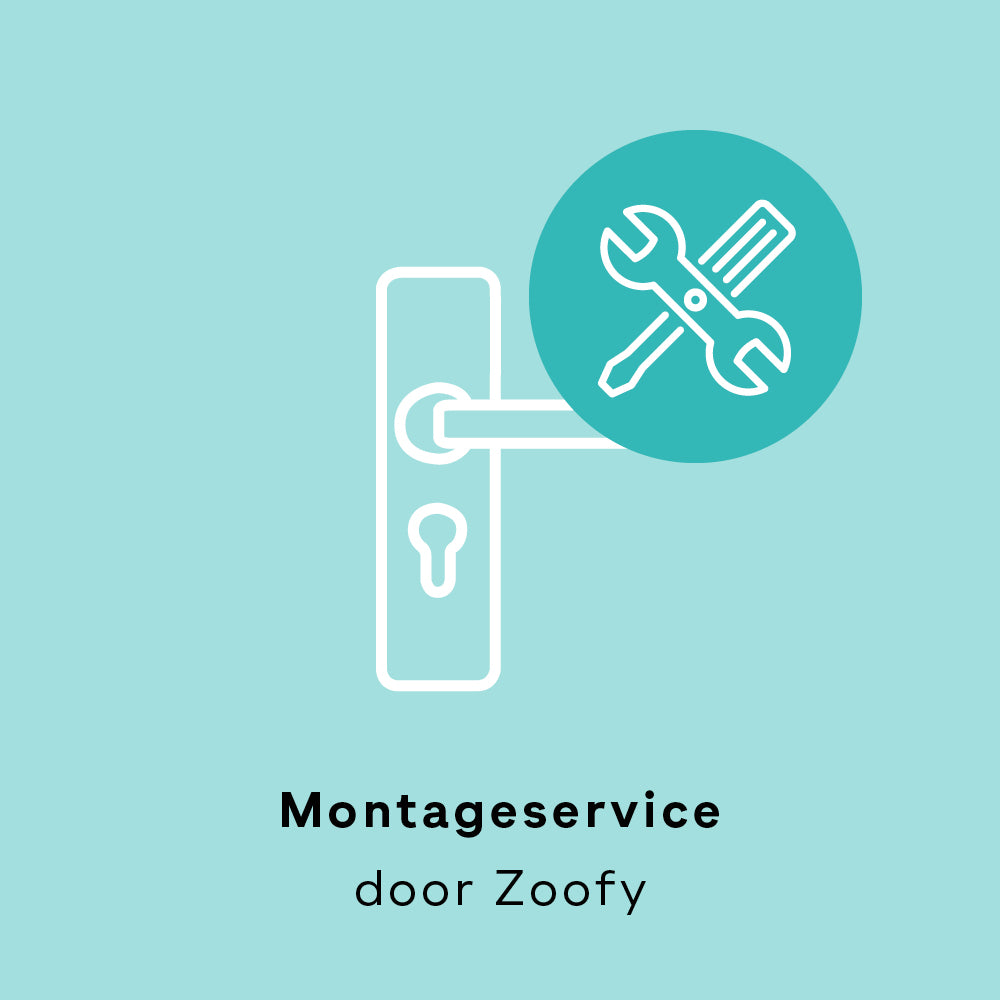 4x Montage alarmsysteem - Door Zoofy in samenwerking met fonQ