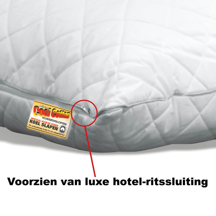 Cool Cotton Flinterdun en licht 100% katoenen Kussensloop 60x70cm