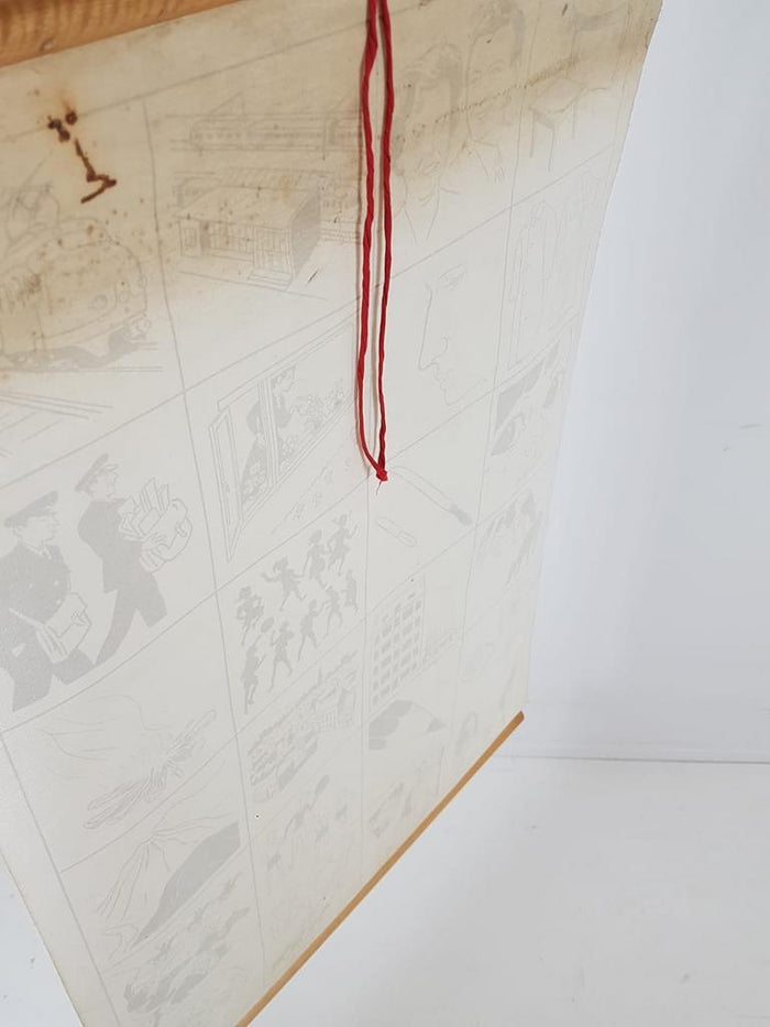 Hollandse Vintage Schoolplaat Poster Plaat 3 Jb Wolters