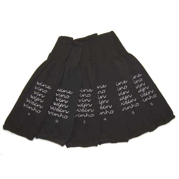 OEM Blindproefkousen - Wijn Proeverij - Genummerd 1 T|m 6