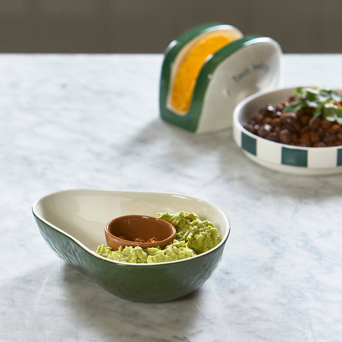Riviera Maison Avocado schaal Groen Nacho schaal - You Guac My World S