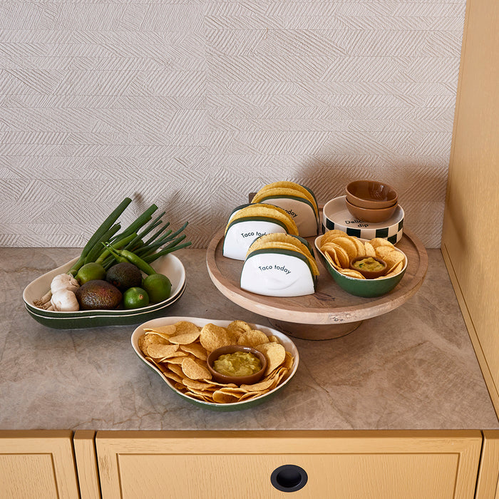 Riviera Maison Avocado schaal Groen Nacho schaal - You Guac My World S