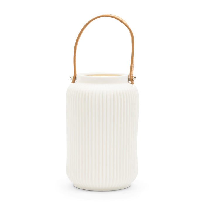 Riviera Maison Lantaarn wit, Kaarsenhouder - RM Arbois - Porselein