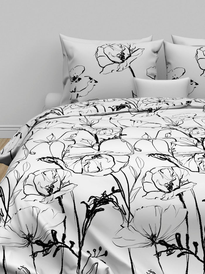 Zo Home Dekbedovertrek Katoen Satijn Taleen - white