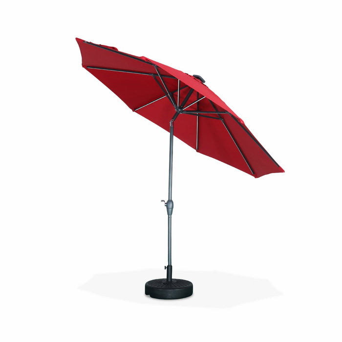 sweeek - Stokparasol Ø 270cm met LED verlichting - Hélios