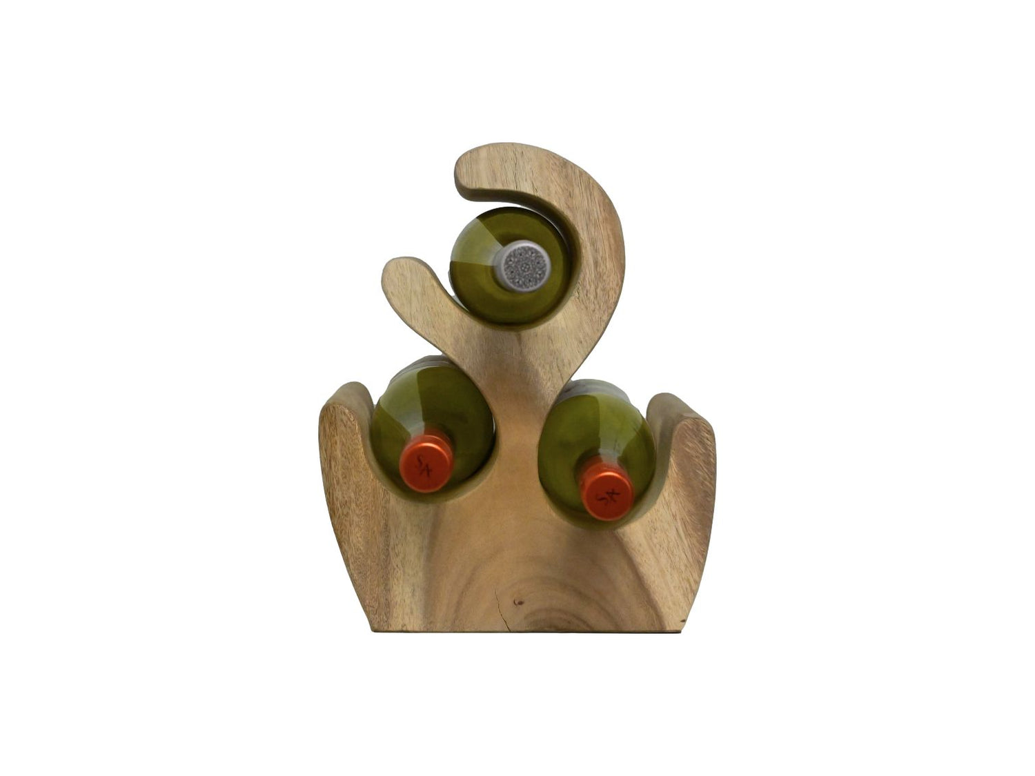 Flessenrek - 25x18x31 - Naturel - Suar