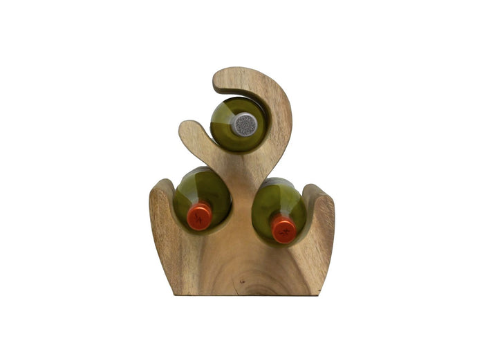 Flessenrek - 25x18x31 - Naturel - Suar