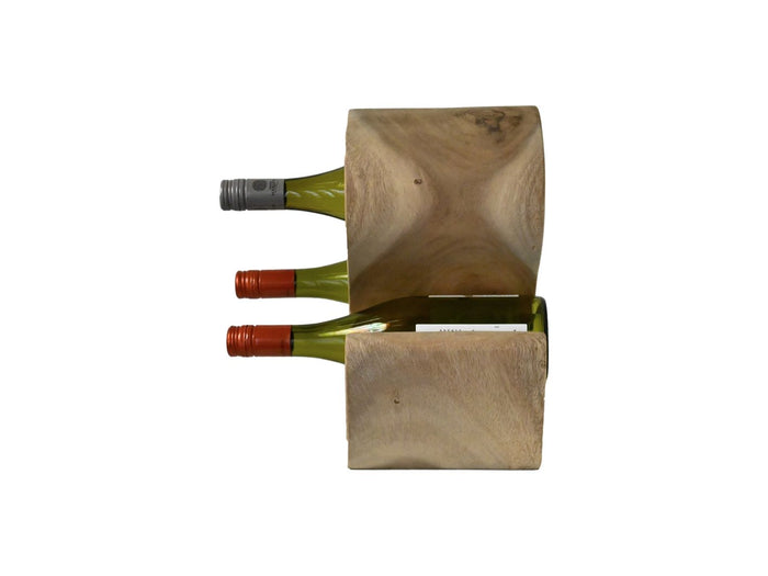 Flessenrek - 25x18x31 - Naturel - Suar