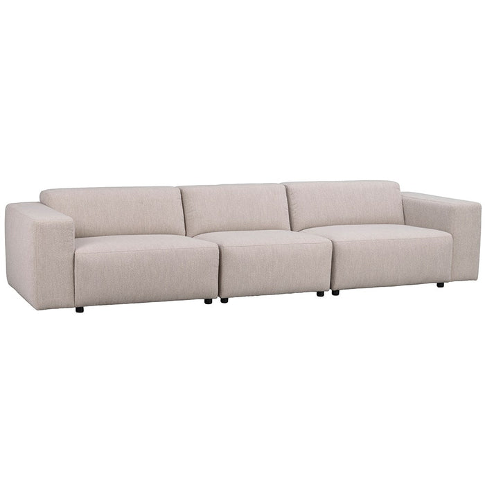 Rowico Home Willard 4-zits Bank - Lichtbeige Stof