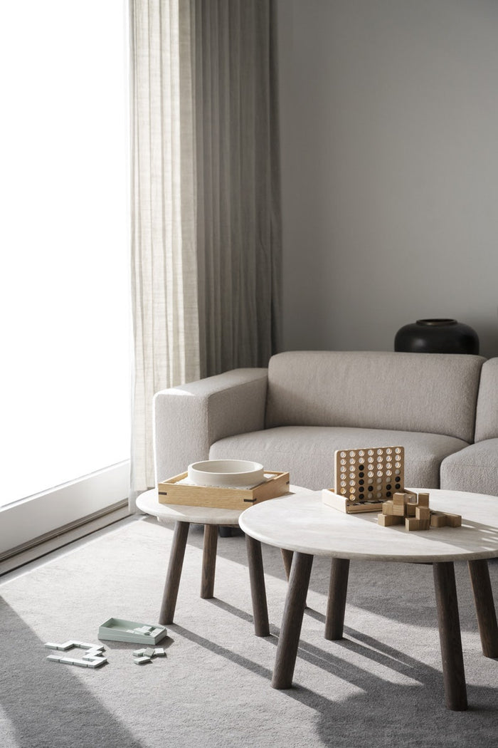 Rowico Home Willard 4-zits Bank - Lichtbeige Stof