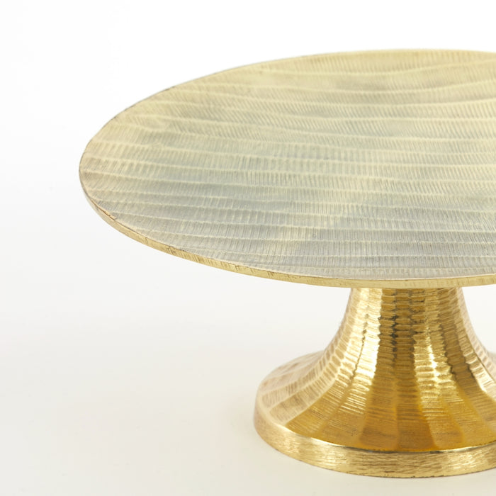 Light & Living Light&living Schaal op voet Ø35x13 cm MOKUNA goud