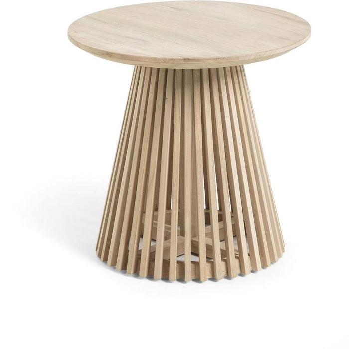 Kave Home Jeanette Bijzettafel - Ø 50 cm - Naturel