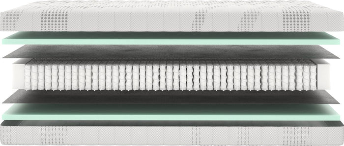 Mörgenn Matras Lou 90x200 - Pocketvering Koudschuim - Dikte: 25 cm