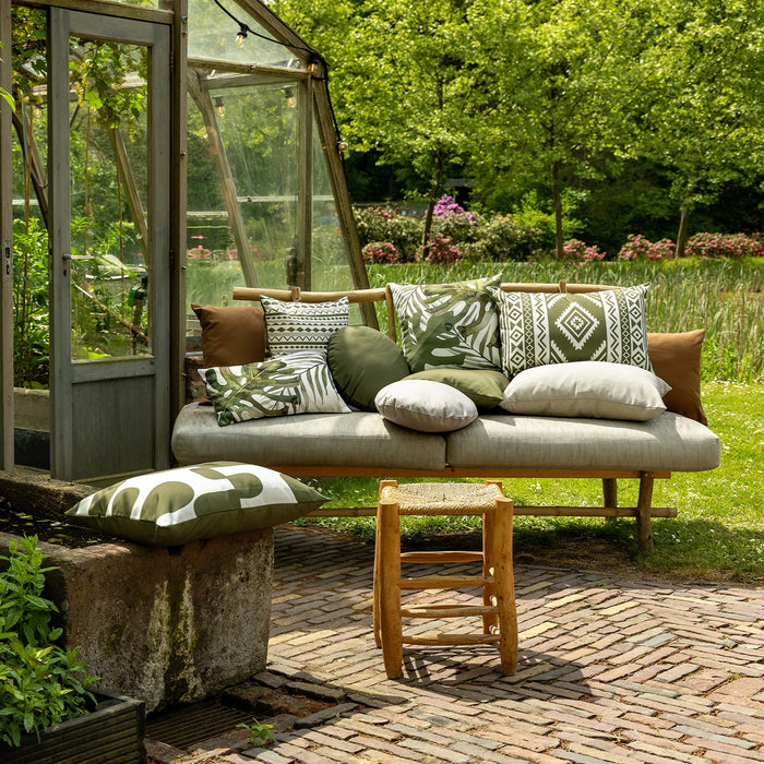 LUCCA - Outdoor Sierkussen 30x50 cm - waterafstotend en uv-bestendig -