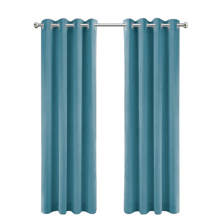 LW Collection Kant en klaar gordijnen lichtblauw 290x270cm