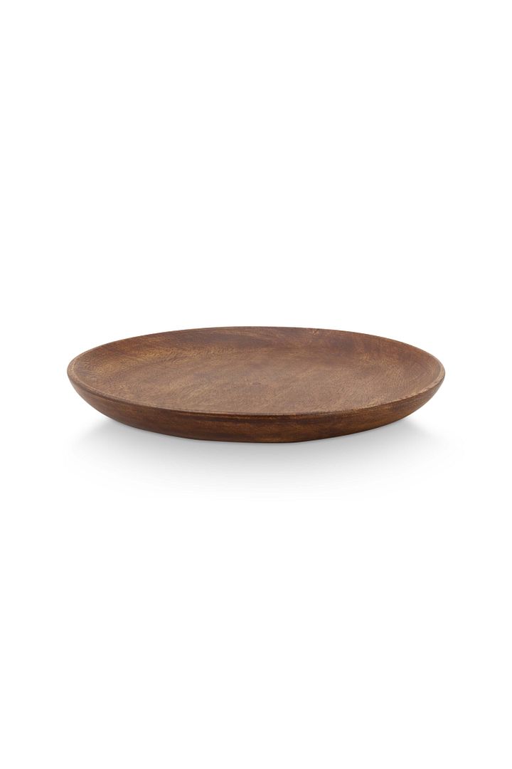 vtwonen Houten Borden - Bruin -  2 Stuks