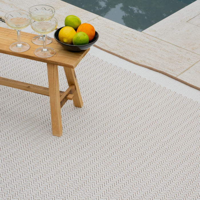 Studio M HARMONY Dubbelzijdig Buitenkleed - 190x280 cm - Beige|Bruin