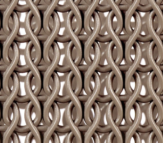 Curver Knit Wasmand met deksel - 57 l - set van 2 - Bruin