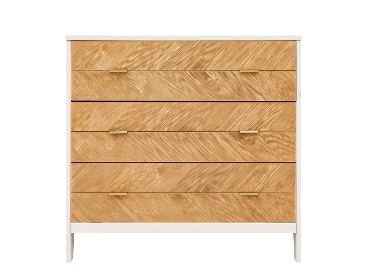 Bopita Isa commode met 3 laden - Vintage White