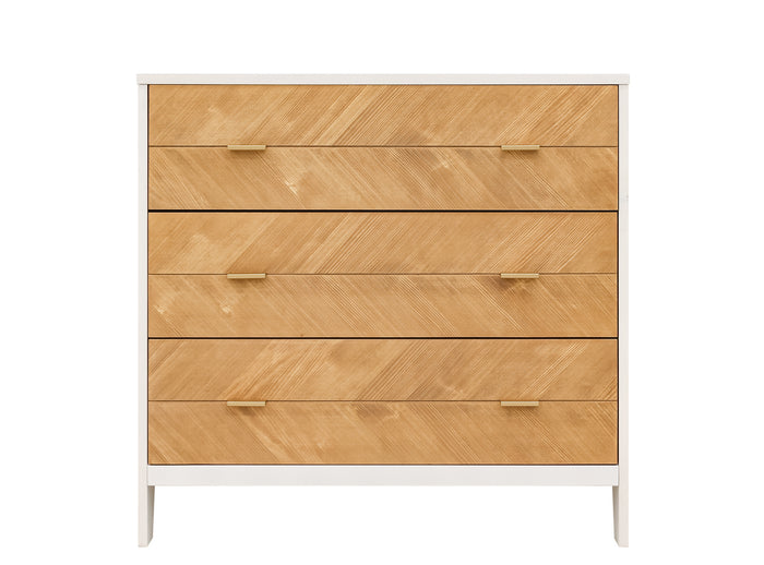 Bopita Isa commode met 3 laden - Vintage White