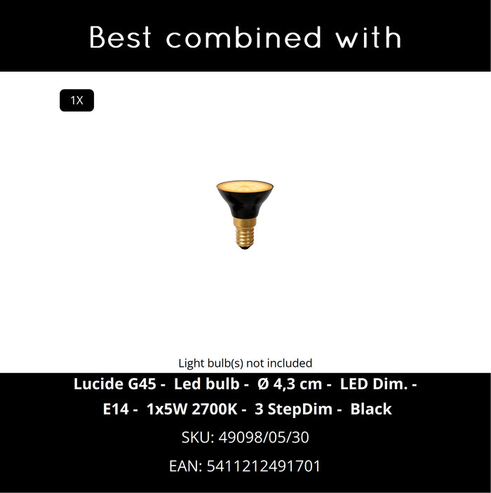 Lucide MOMORO Tafellamp - Wit