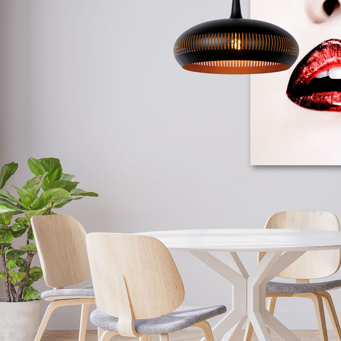 Lucide RAYCO Hanglamp 1xE27 - Zwart