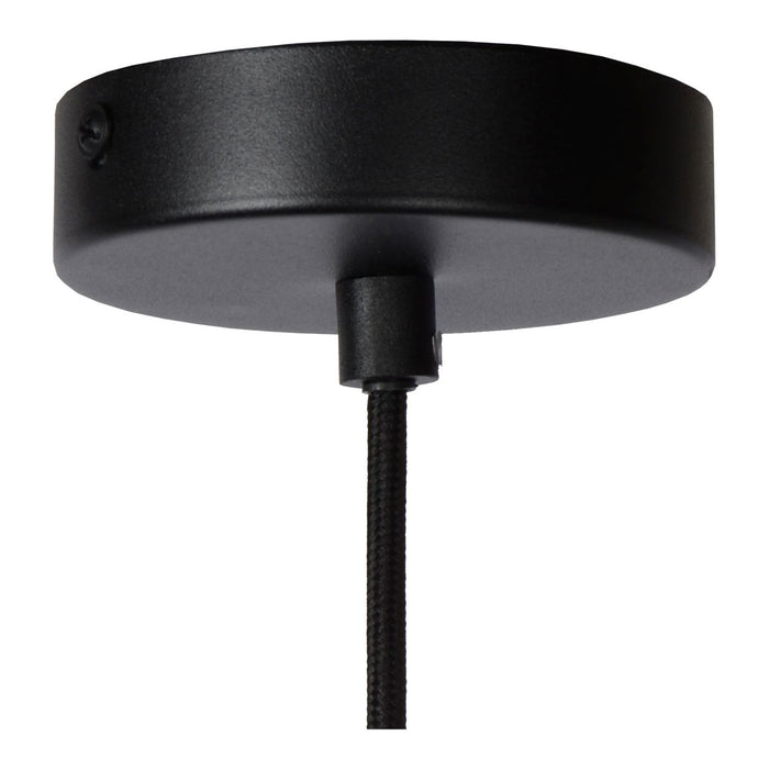 Lucide RAYCO Hanglamp 1xE27 - Zwart