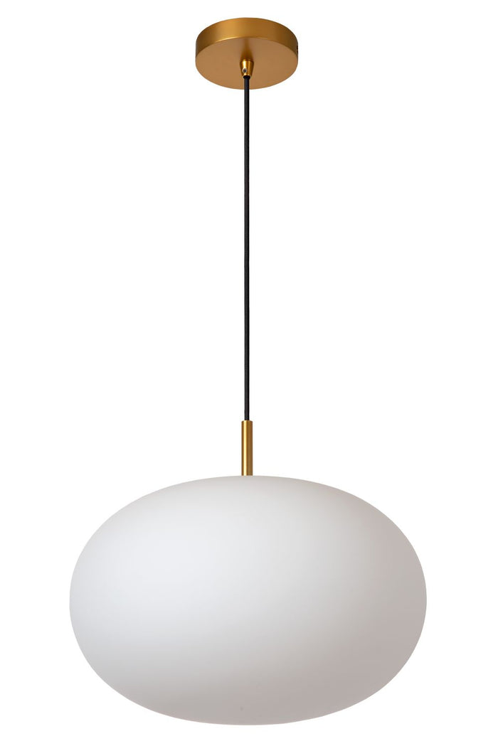 Lucide ELYSEE Hanglamp 1xE27 - Opaal