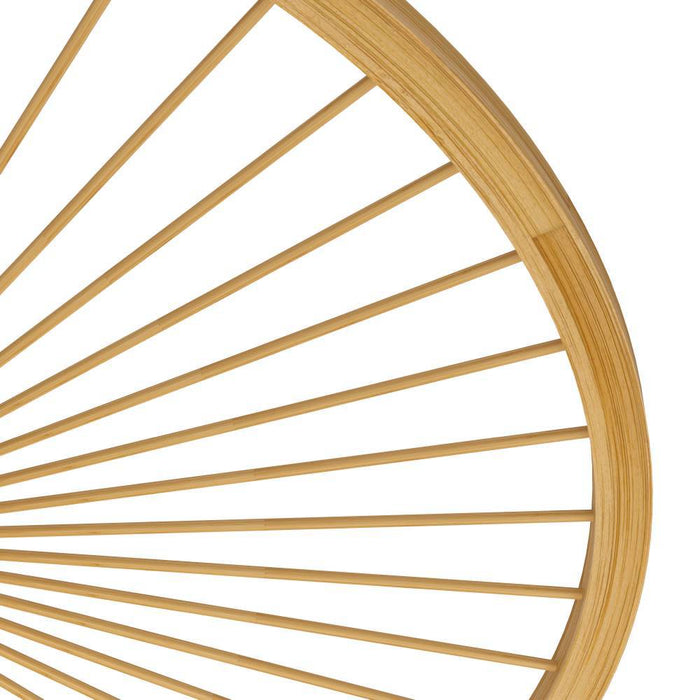 EGLO Leominster Plafondlamp - E27 - Ø 45 cm - Zwart|Hout