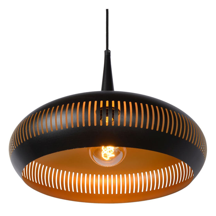 Lucide RAYCO Hanglamp 1xE27 - Zwart