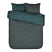Essenza Issadore Dekbedovertrek - 240 x 220 cm - Darkest blue