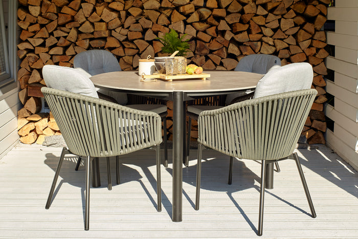 Hartman Arezzo dining tuintafel - 130 cm. rond