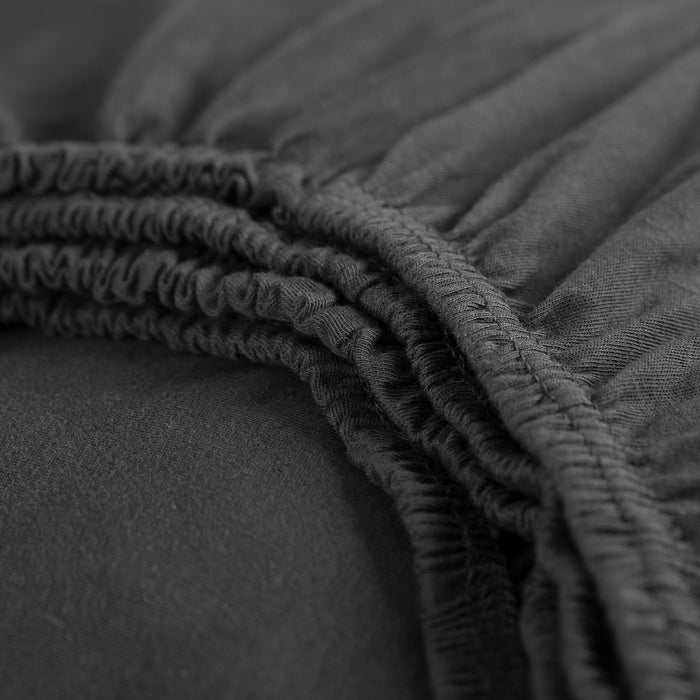 Cinderella - Hoeslaken (tot 25 cm) - Double Jersey -  180x200|210 -