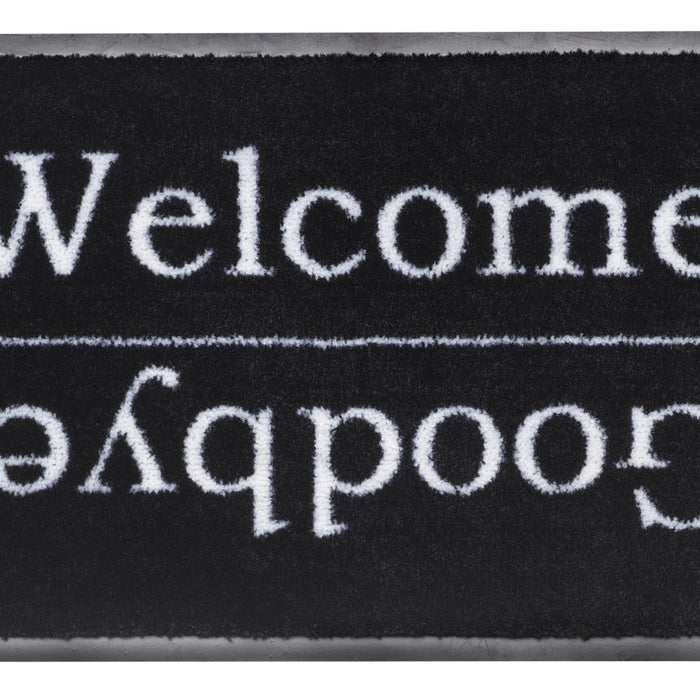 MD Entree - Deurmat - Emotion XS - Welcome Goodbye - 40 x 80 cm