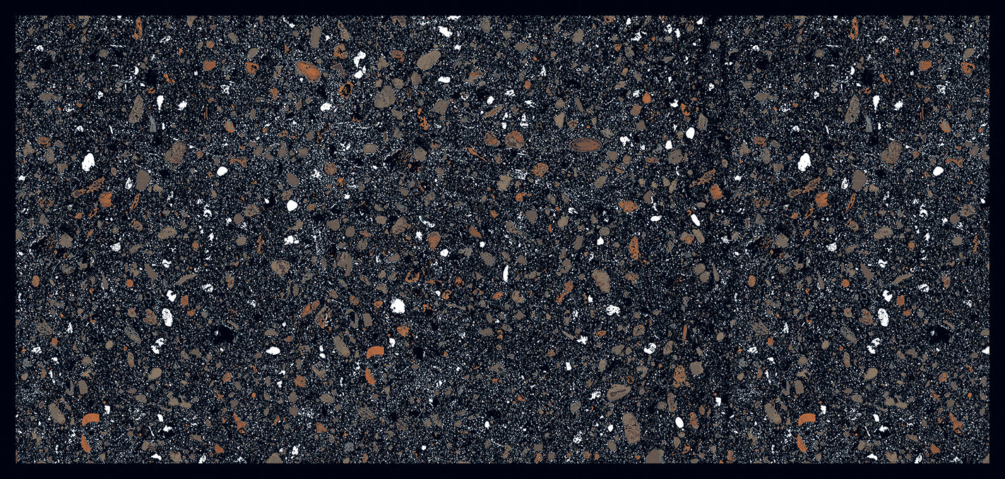 MD Entree - Design mat - Universal - Terrazzo Black - Vloerkleed -