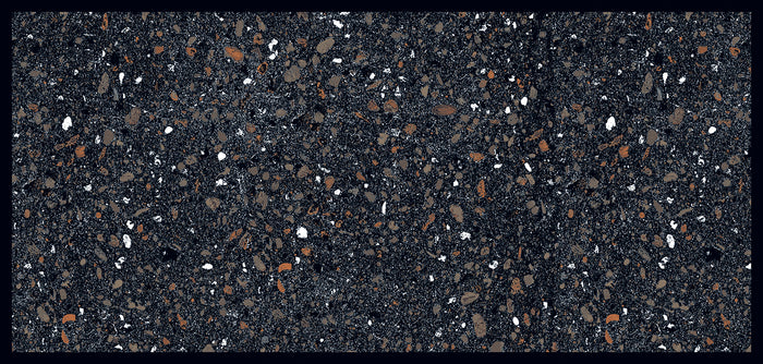 MD Entree - Design mat - Universal - Terrazzo Black - Vloerkleed -